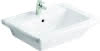 sanibel 3001-Möbel-WT SLIM 650x490mm unterbaufähig eckig Form weiß