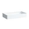 LF WT-Schale LIVING Saphirkeramik 340x600x110 o. Hl. o.Ül. LCC weiß