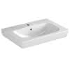 sanibel 3001-Möbel-Waschtisch 650x460mm softedge unterbaufähig weiß
