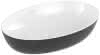 VB Aufsatzwaschbecken Artis 419861 610x4 10x130mm Oval Coal Black