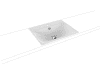 KA WB SILENIO Mod.3037,600x460mm, alpinweiß,Perl-Effekt,AD,m. 3HL,mÜL,chr