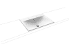 KA WB SILENIO Mod.3037,600x460mm, alpinweiß matt,PEFF,AD,m. 3HL,mÜL,chr