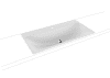 KA WB SILENIO Mod.3038,900x460mm, alpinweiß,Perl-Effekt,AD,m. 1HL,oÜL