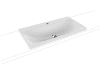 KA WB SILENIO Mod.3041,900x460mm, alpinweiß,Perl-Effekt,AD,m. 1HL,oÜL