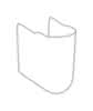 VB Ablaufhaube O.novo 225x320x290mm Weiß Alpin