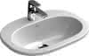 VB Einbauwaschbecken O.novo 416156 560x4 05x200mm Oval Weiß Alpin
