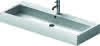 DU Waschtisch Vero 1200 mm m.ÜL, m.HLB, 1 HL mitte, geschl., weiß