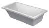 DU Starck Badewanne 1800x900 Einbau Rück enschr.1 Variabel, Weiß