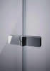 Schwingfalttür 100 li H2000 ESG bodengl trend4YOU 2.0, si-matt