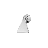 HA Kopfbrause HANSAJET 0440 1-strahlig G1/2 Ausld. 125 mm DN15 chr