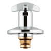 GROHE Oberteil 11505 für UP-Ventile Trecorn Griff Markierung rot 3/4" chrom