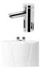 CONTI+ lumino+ elekt. IR WT-Armatur Vcon m.Netz DurchlErh.3,5kW/230V Chr. L10c