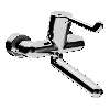 HA EHM WT-Batt. HANSAMEDIPRO 0256 Ausld. 246 mm DN15 chr