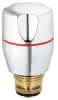sanibel 1001-Oberteil A17 DN 10 (3/8") Markierung warm verchromt