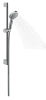 HG Brausenkombi Crometta Vario/ Ecostat 1001 CL/Unica 650mm weiss/chrom