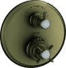 HG Thermostat UP Axor Montreux F-Set brushed nickel m.Absperr-u.Umstellventil
