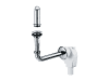 Wandeinbau-Siphon 300 PC CR, DN 40