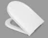 HARO WC-Sitz Tube SoftClose weiß Steckscharnier Edelstahl C4302G