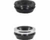 Spülrohrverbinder weiß für Euro-WC 55mm für Druckspülrohr 26-34mm (62W)