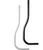 Kunststoff-Spülrohr 85mm gekröpft weiß f.Druckspüler 3/4" 28/26mm x 700mm lang