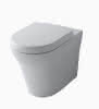 TOTO MH Stand-WC randlos weiß back-to-wall Tornado Flush Tiefspüler