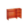 LF Regal Kartell-LAUFEN 750x260x530 Mandarine