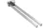 ASW Handtuchhalter Standard 2-teilig Nr.103062 chrom