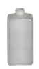 Euroflasche OP 501-28 natur, 500 ml HDPE-Kunststoff, Leerflasche