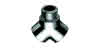 SCHELL Gabelstück 1/2", chrom