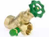 comfort-Freistromventil nichtsteigend mit Entleerung DN 40 (11/2") aus Messing