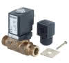 comfort-Magnetventil für Trinkwasser DN 13 mit AG DN 20 (3/4") aus Rotguss