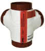 Missel Brandschutz-Dämm-Manschette MSA 4-BSM-E 80-88 Grad Eckabzweig