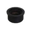 KÖRO Sifonmanschette DN40/50 - 1 1/2" Schwarz TPE, 50 mm