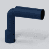 PO Siphonbogen lang POLO-KAL DN 40-50/40 (1 1/2")