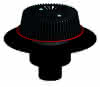 Notablauf SuperDrain 62 FPO, DN 90