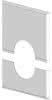 comfort (ATEC) Wandblende DN110/160, geschlossen