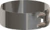 comfort-Klemmband DN110/160 Edelstahl blank Nr. 703740