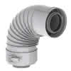 De Dietrich konz. Bogen PPS 90 Grad DN 60/100, Nr. M 85257W