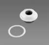 Zehnder Anschlussstopfen 1/2" Rechtsgewinde 1", RAL 9016, 908421
