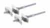 Zehnder Set TSK, 2xTSK130 L=130 mm, weiss RAL 9016