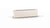 Kermi Konvektor KNN43 BH:210 BL:1800mm weiß RAL 9016 Anschlußbild U 1/2"