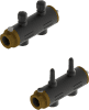 SBK Universalverteiler 5000 KST 1"IG 2-fach Länge 255mm, Nr. 5.013.050.102
