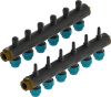 SBK Universalverteiler 5000 2" KST 06-fach Abgang 40mm