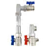 Strawa e-class AG 1"-V-WMZ Anschluss vertikal BL: 150mm, Nr. 55e330607