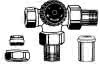 Heimeier Thermostat-Dreiwegeventil DN 15 (1/2") rechts, Nr. 4150-02.000