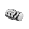 Oventrop Thermostat Uni LH verchromt mit Decorring, 101 14 69
