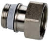 Simplex Verschraubungsstopfen 1/2"x3/4" vernickelt, Nr. F10318
