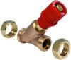Honeywell Kombi-3-Plus rotes Handrad 1/2" AG V5000X0015