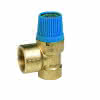 comfort-Membran-Sicherheitsventil Eck- form DN 25 (1") 10 bar aus Messing