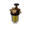 Oventrop Heizölfilter 3/8"Einstrang Filz einsatz+Rücklaufzuführung, 2122503